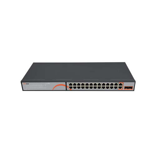 سوئیچ مکسرون 24 پورت مدل MSW-3224GFP-2GL-300I