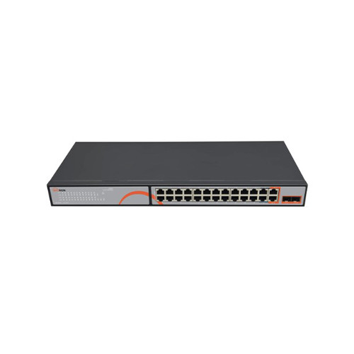 سوئیچ مکسرون 24 پورت مدل MSW-3224GFP-2GL-300I